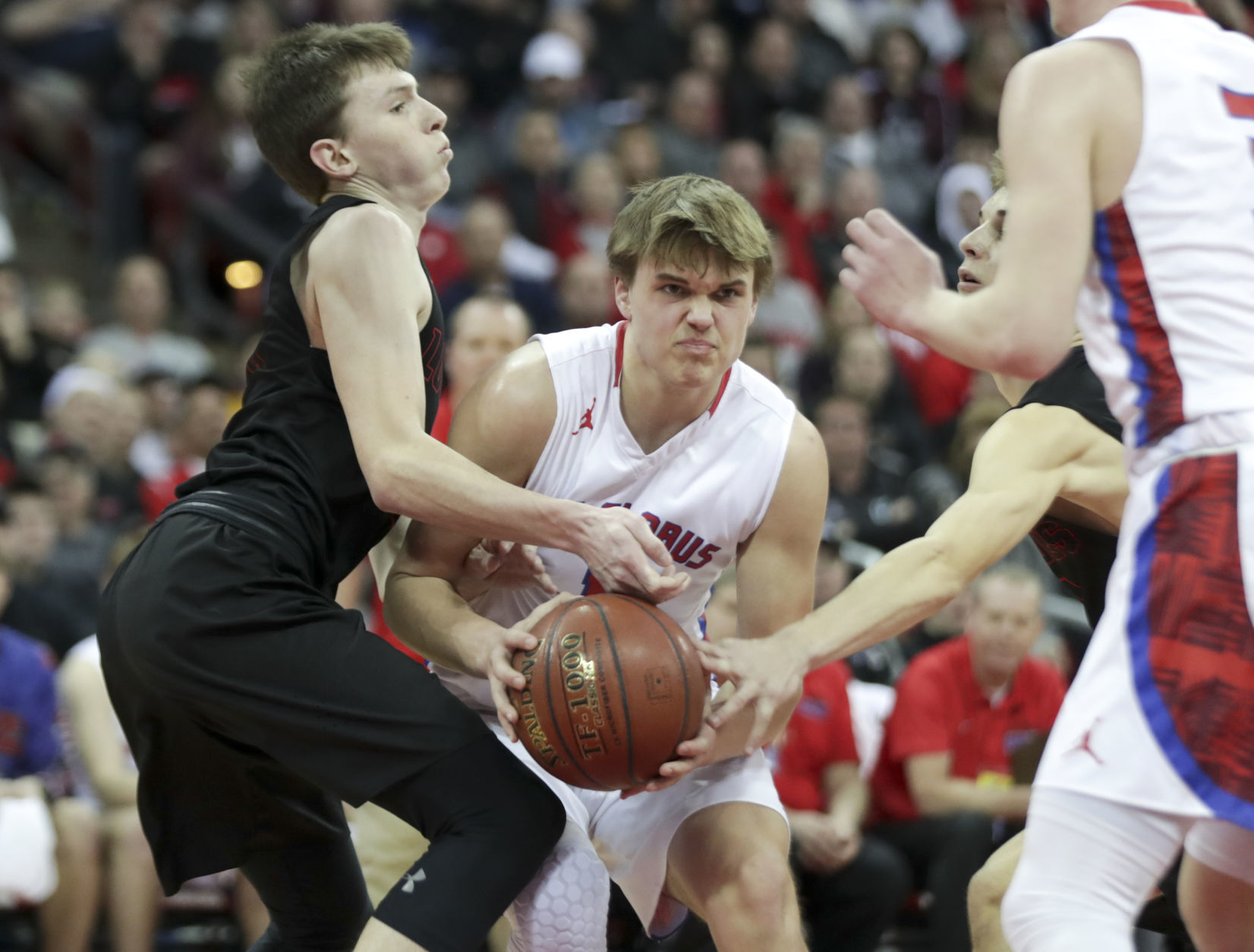 Prep boys basketball photo: New Glarus' Mason Martinson